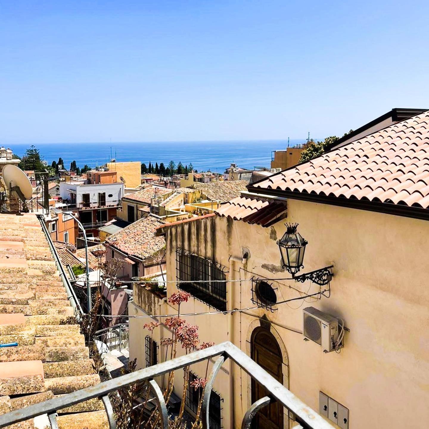 Apartmán Panoramic Taormina Center Exteriér fotografie